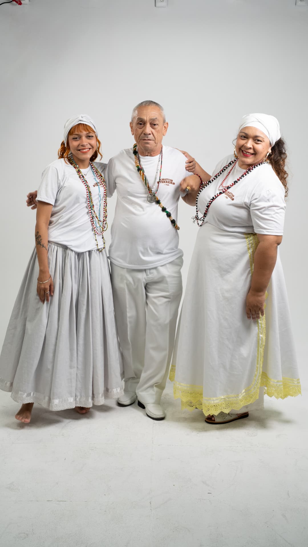 Pai Gerson, Janaína Araújo e Alexandra